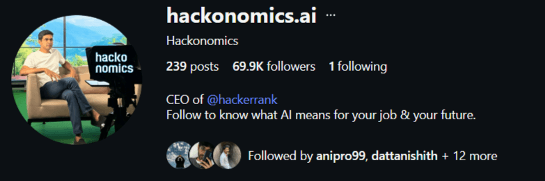 Hackonomics channel preview